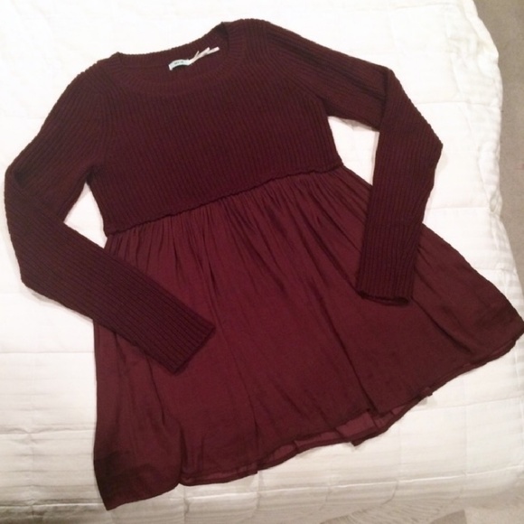 UO | Kimchi Blue Babydoll Sweater - Picture 4 of 4